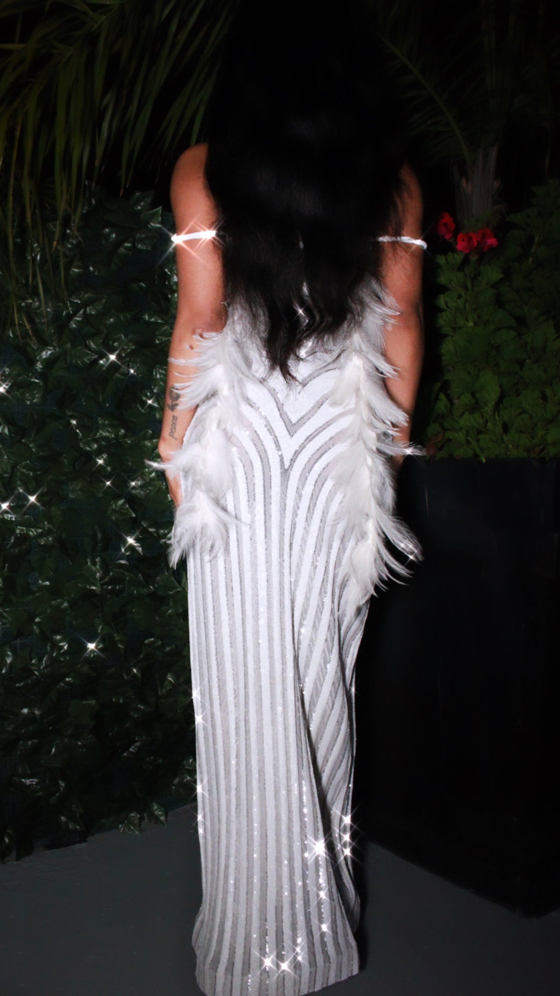 Pearly White Dress