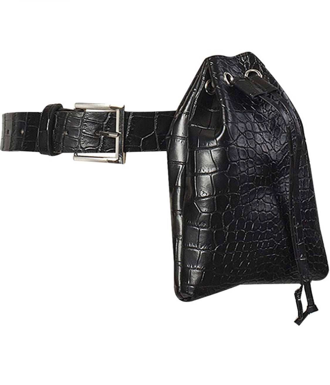 Alligator Print Waist Pouch